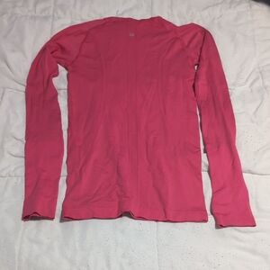 Lululemon Hot Pink Long Sleeve Top